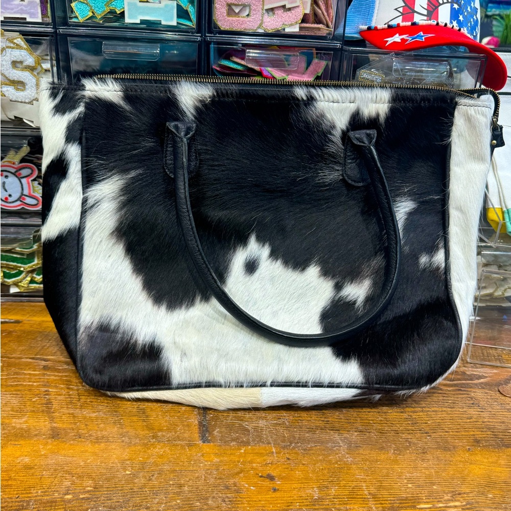 Real Cowhide Purse